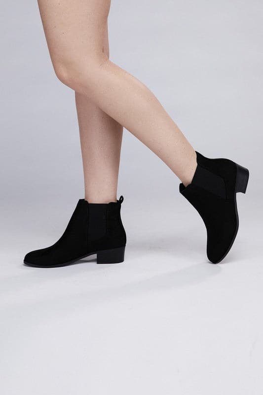 Teapot Ankle Booties.