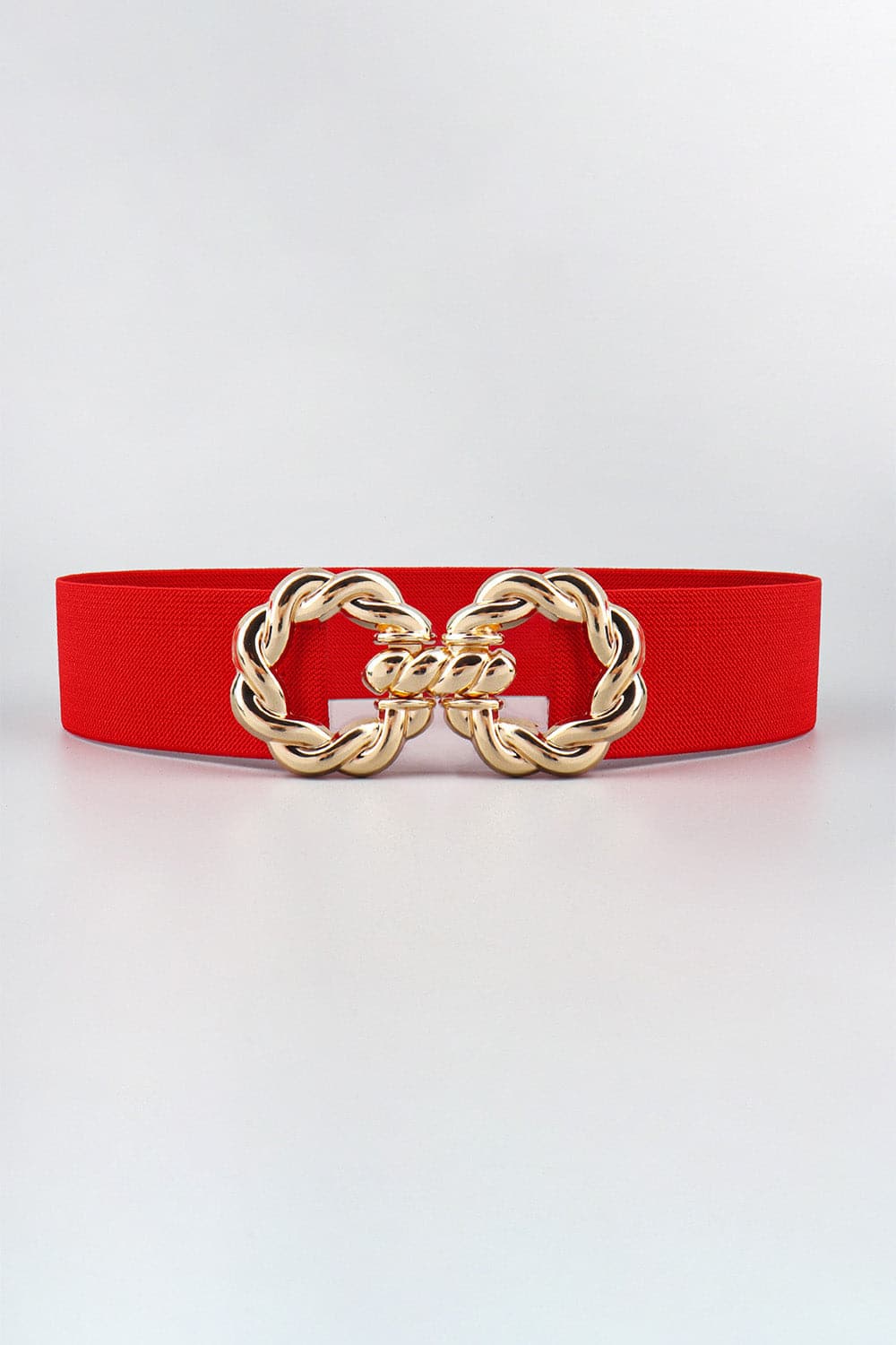 Zinc Alloy Buckle Elastic BeltMaterial: Elastic, zinc alloy
Imported
Product measurements:
Size: 26.8*2 inBuckle: 4.5 inLove Salve Zinc Alloy Buckle Elastic BeltBelts