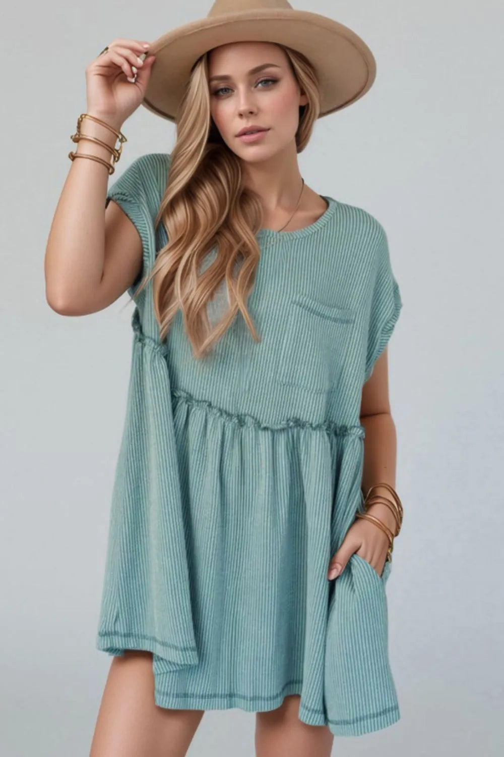 Simply Love: Frilly Mini Dress