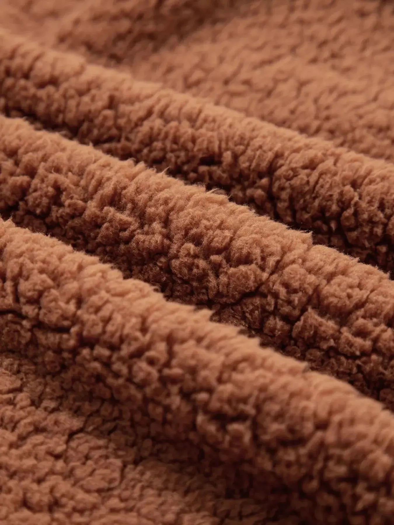 Zip Up Hooded Sherpa Jacket Simply Love