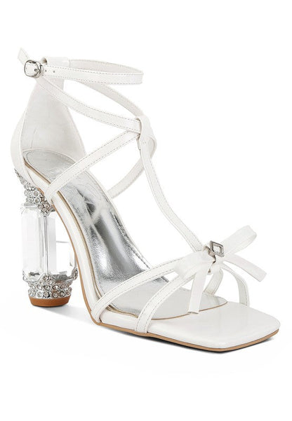 Affluence Fantasy Heels – Step Into Luxury in Fuchsia, Silver, or White