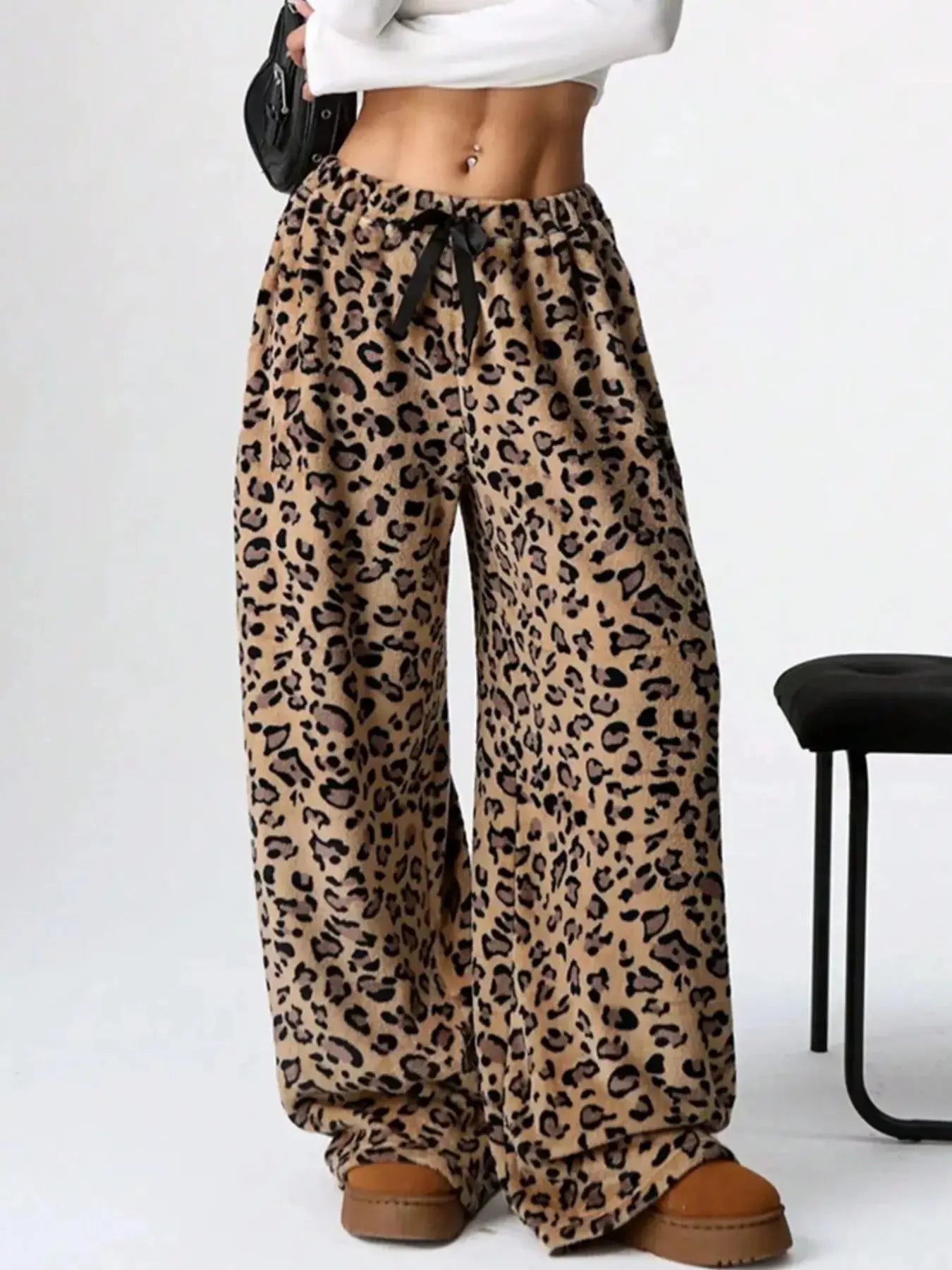 Drawstring Wide Leg Pants Simply Love