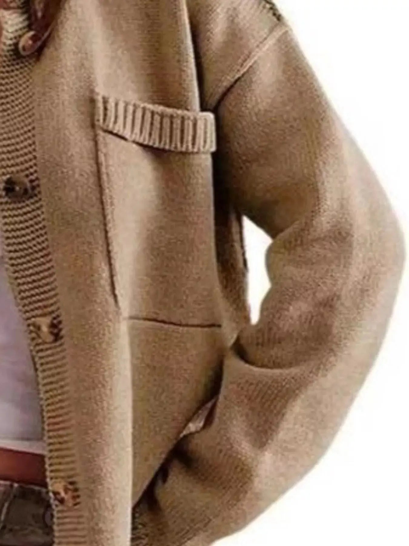 Casual Knit Button-Down Cardigan Simply Love