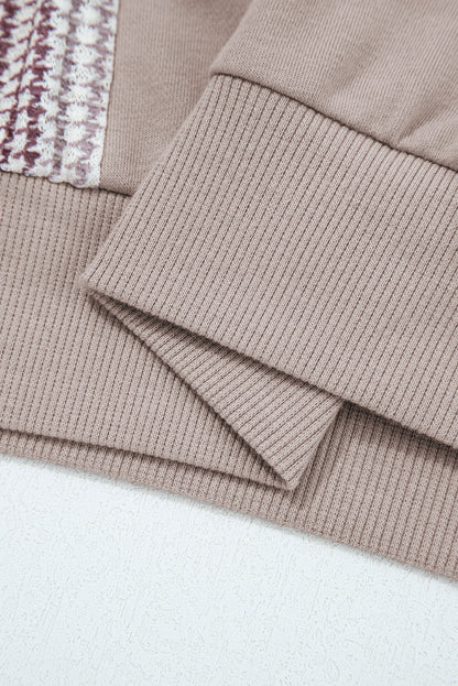 Dune Colorblock Patchwork Baggy Hoodie Oversized Unisex