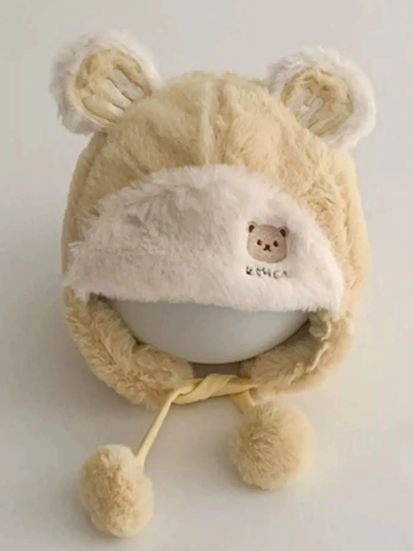Children's Bear Ear Fluffy Hat Simply Love