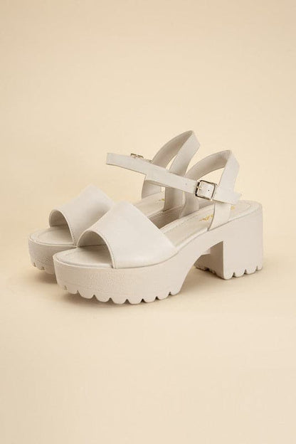 STACIE-S Platform Sandals.