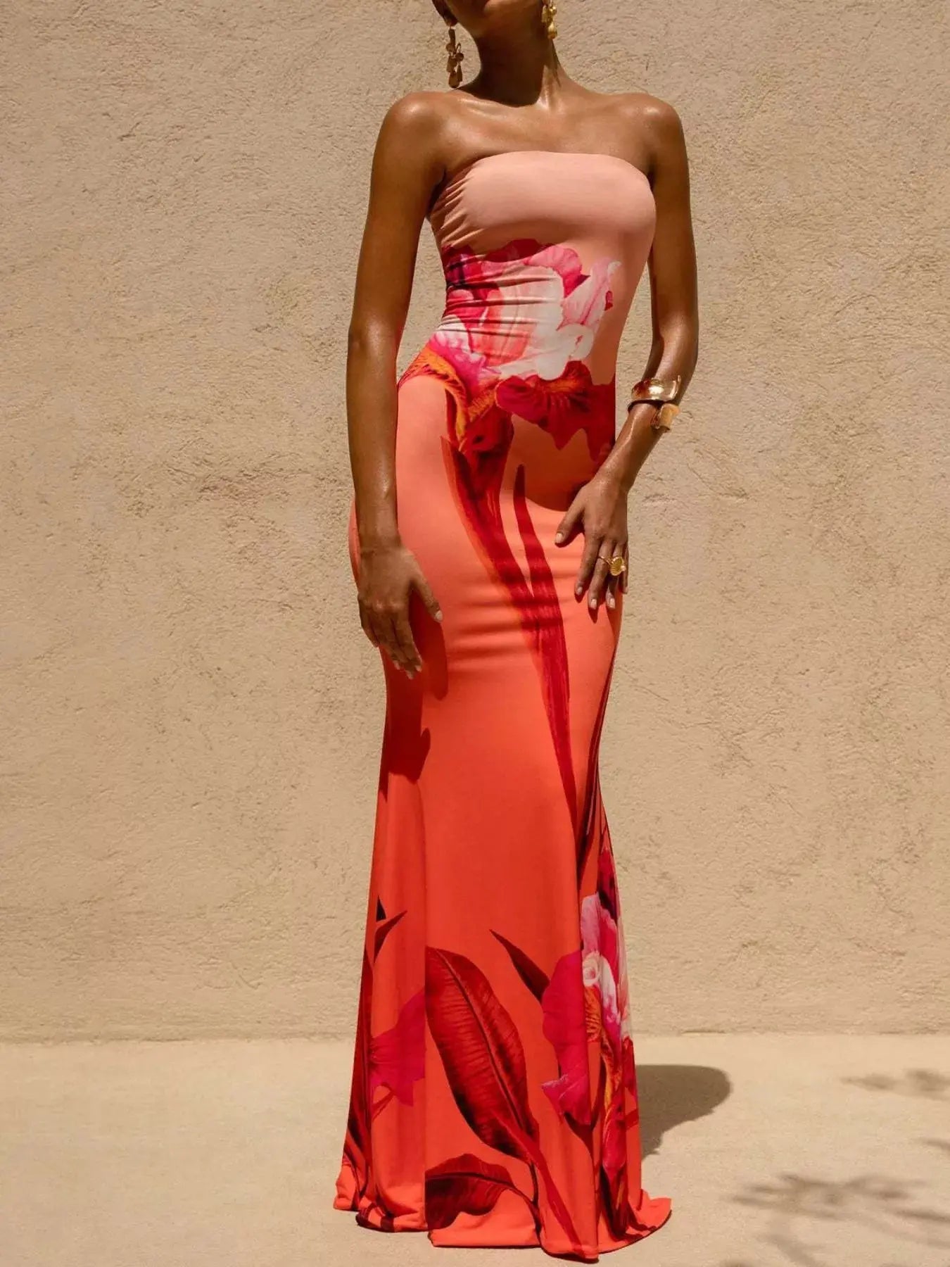 Tube Bodycon Maxi Dress Simply Love