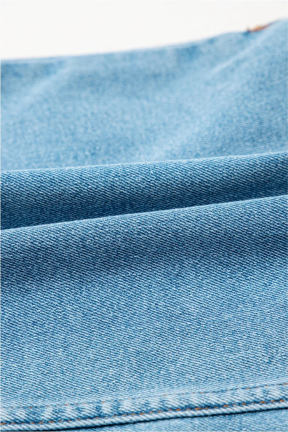 Acid Wash Bowknot Details High Waist Denim Skirt - Product image 11 by Simply Love