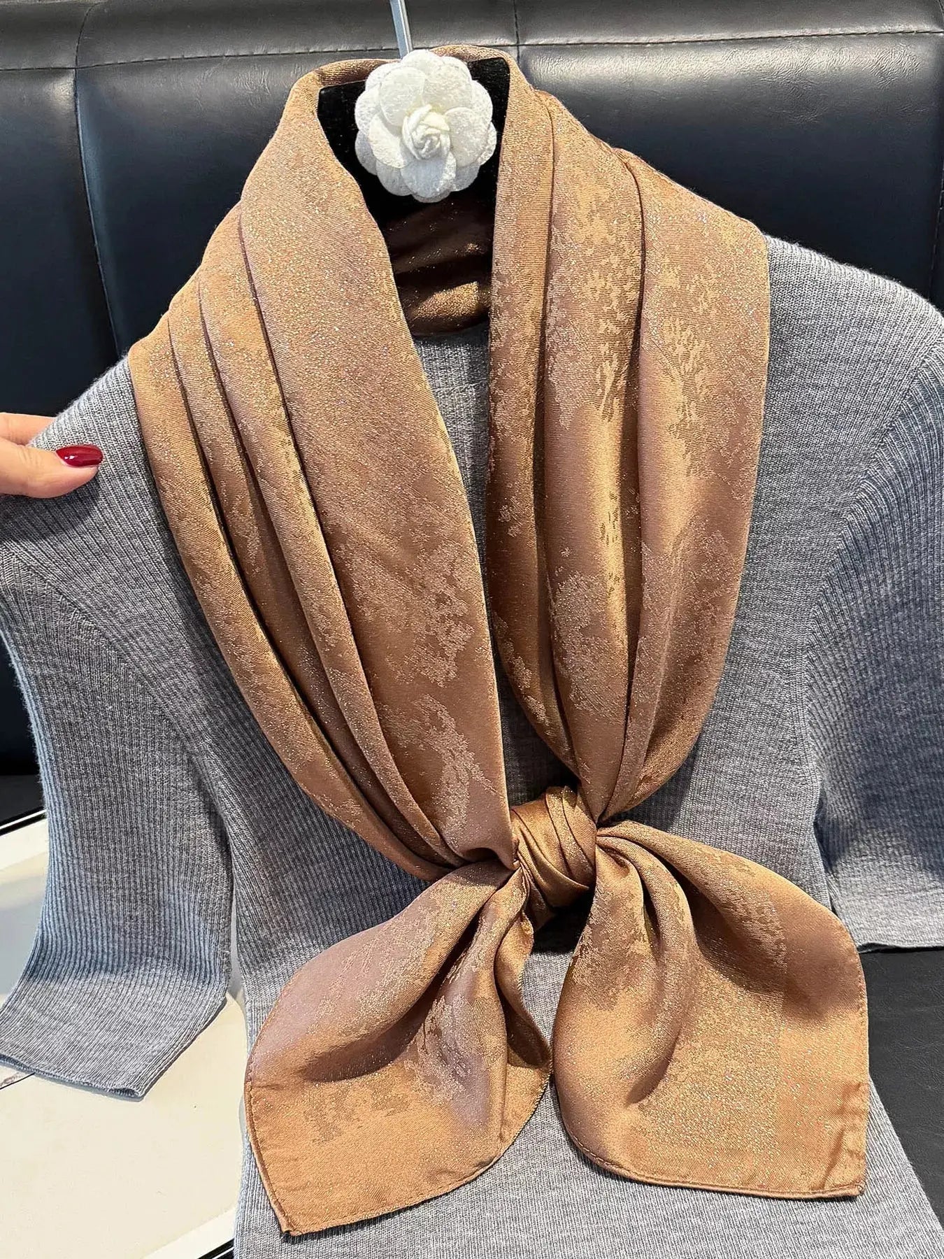 Lightweight Silk Scarf Simply Love