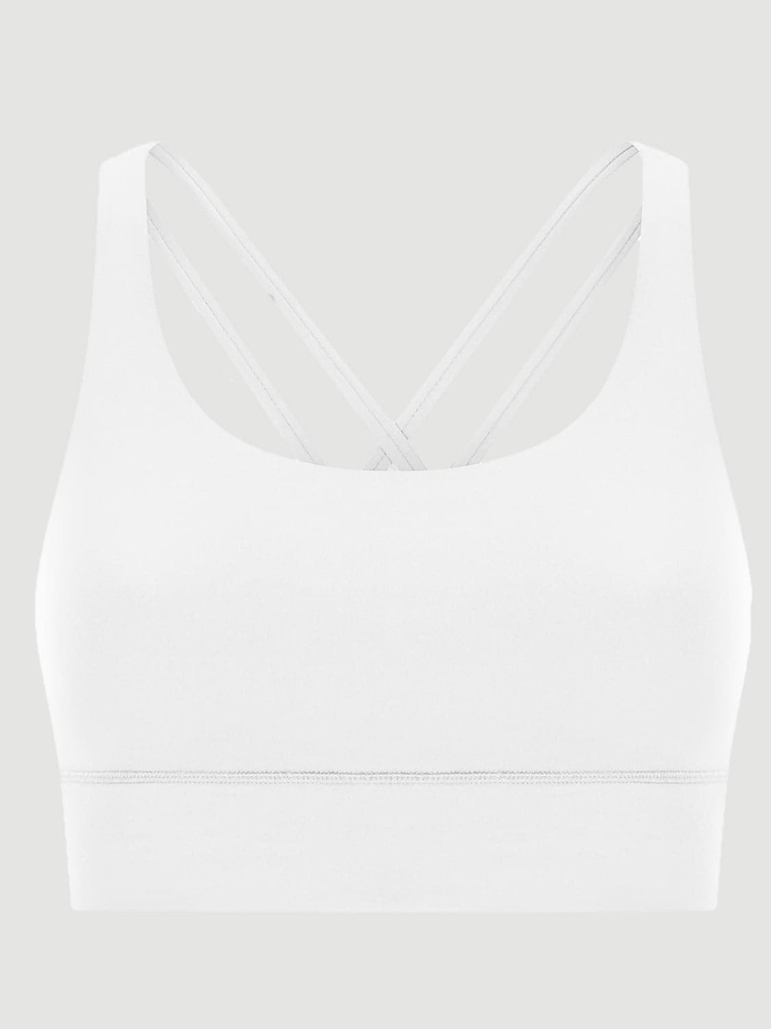 Crisscross Scoop Neck Active Tank.