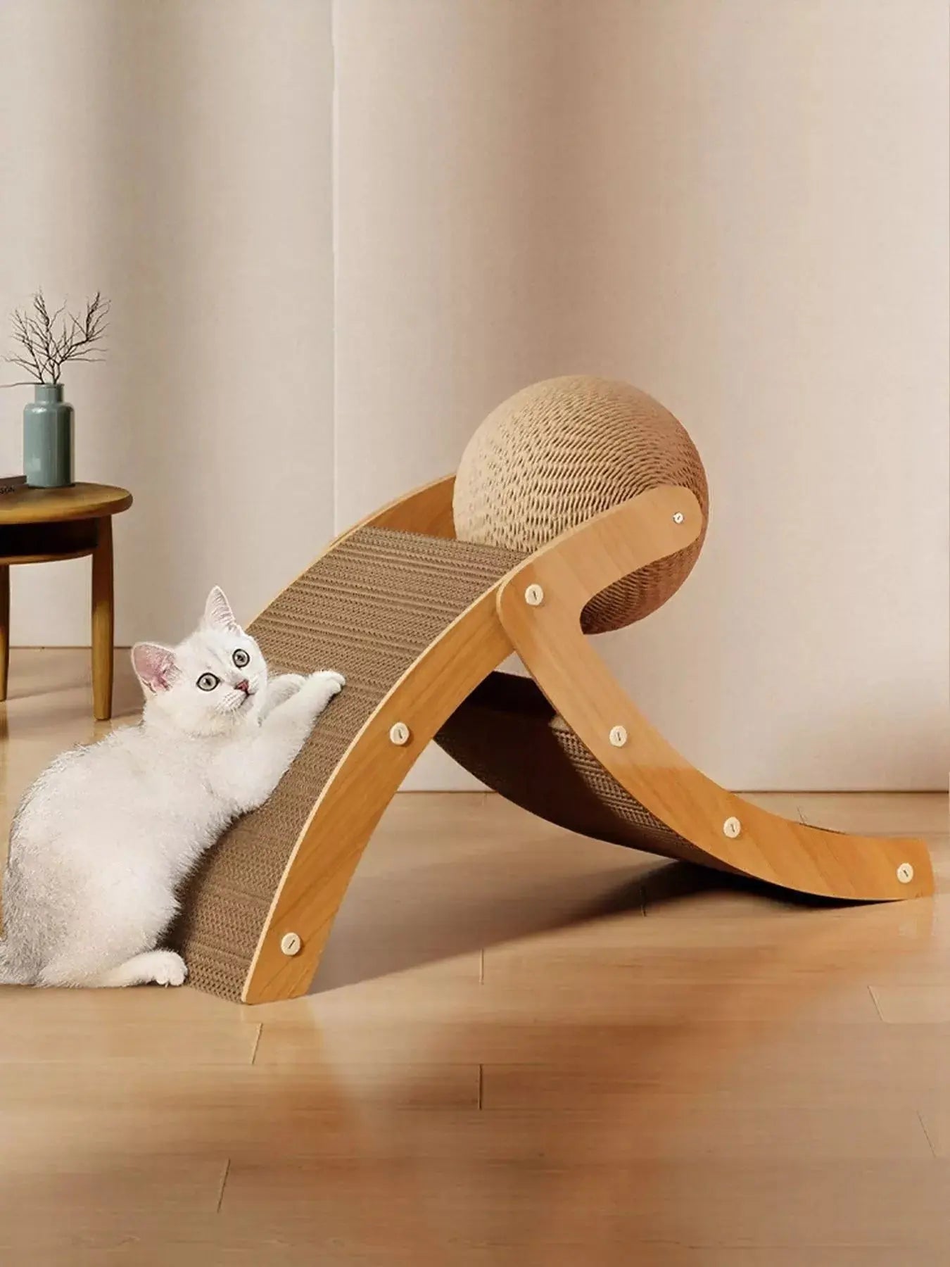 Interactive Ball & Ramp Cat Scratching Post Simply Love