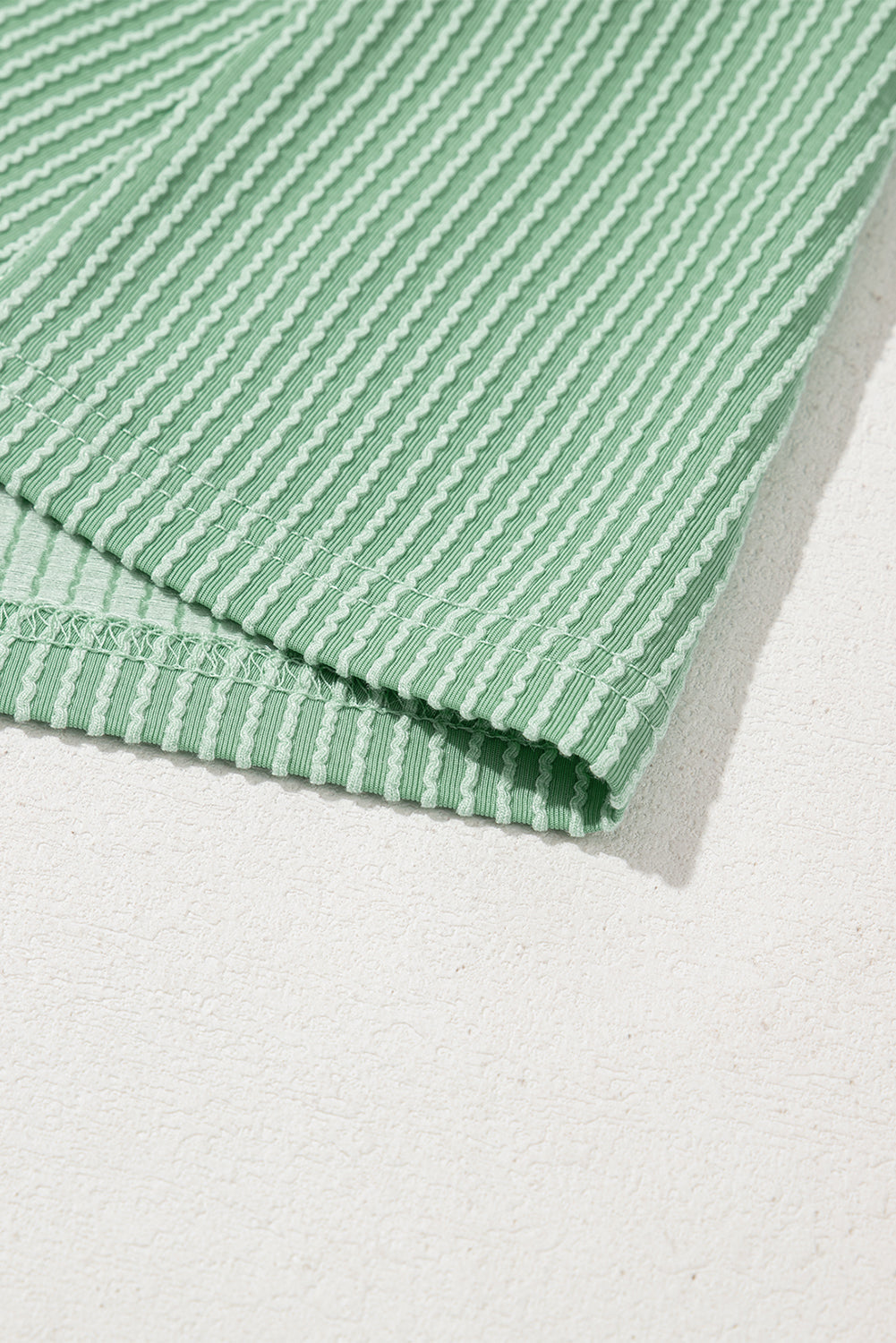 Blossom Corded Crew Neck Puff Sleeve Mini Dress Divine Design4U