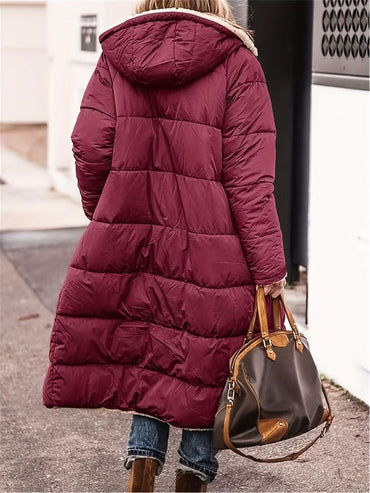 Cozy Full Zip Sherpa Hooded Jacket