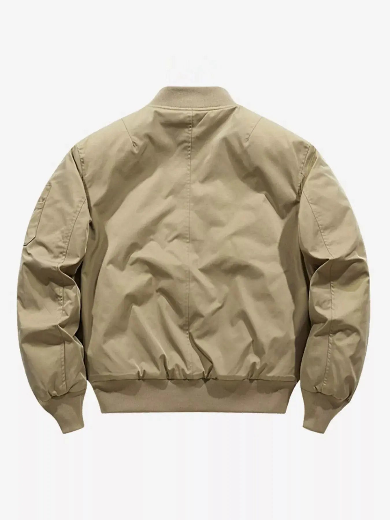 Men's Plus Size Bomber Jacket with Zipper Simply Love