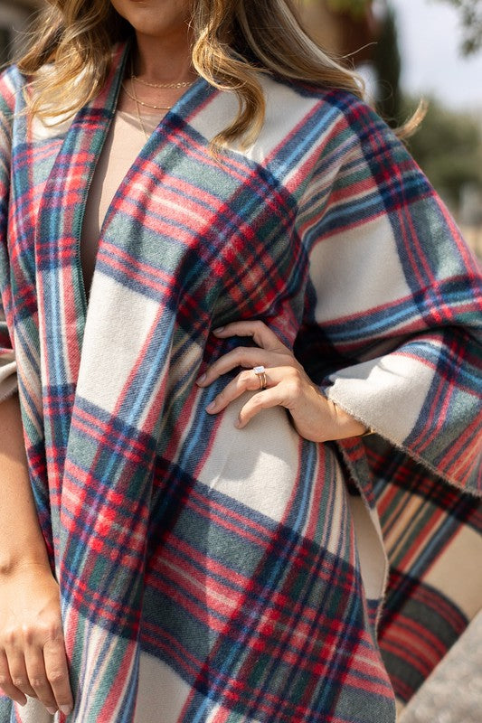 The Blair versatile shawl and poncho for every occasion