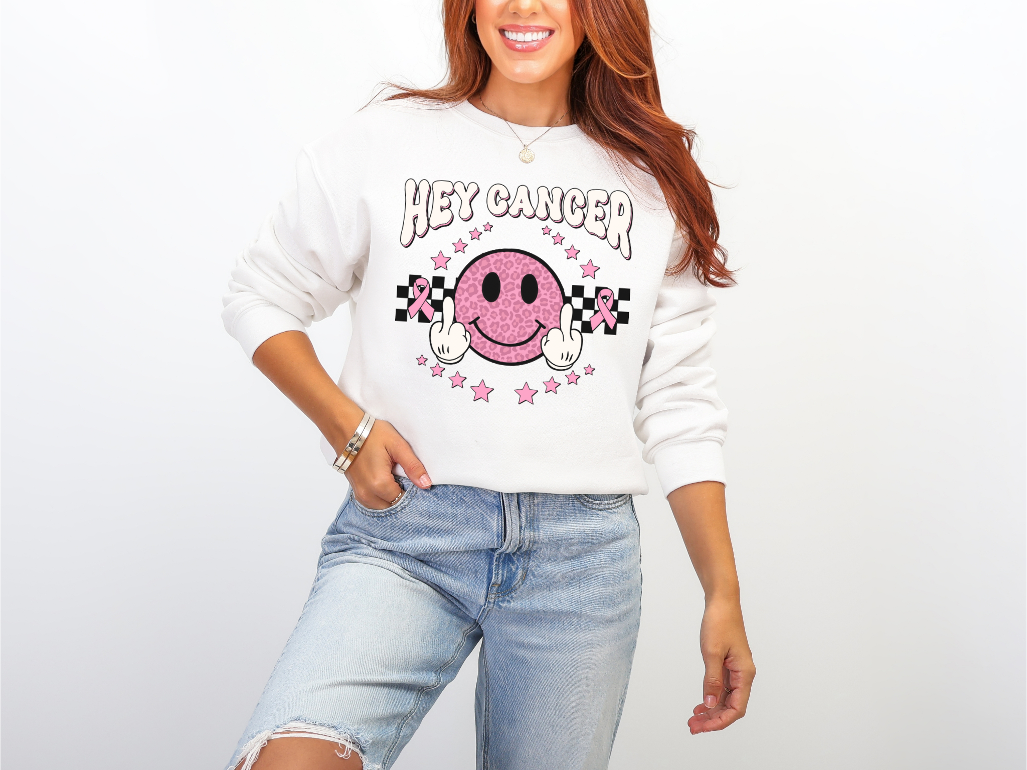 Cancer Awareness Crewneck Sweatshirt Unisex Style Survivor Gift Support Apparel Comfort Coco’s Tee Boutique