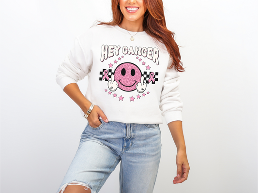 Cancer Awareness Crewneck Sweatshirt Unisex Style Survivor Gift Support Apparel Comfort Coco’s Tee Boutique