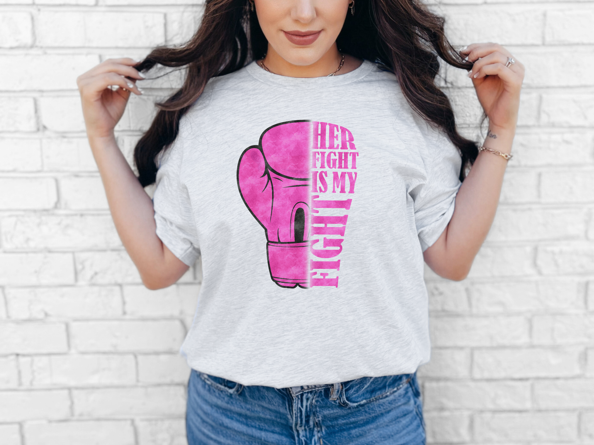 Empowering Fight Tee Unisex Jersey Short Sleeve Tee Cancer Awareness Shirt Inspirational Gift Womens Rights Tee Coco’s Tee Boutique