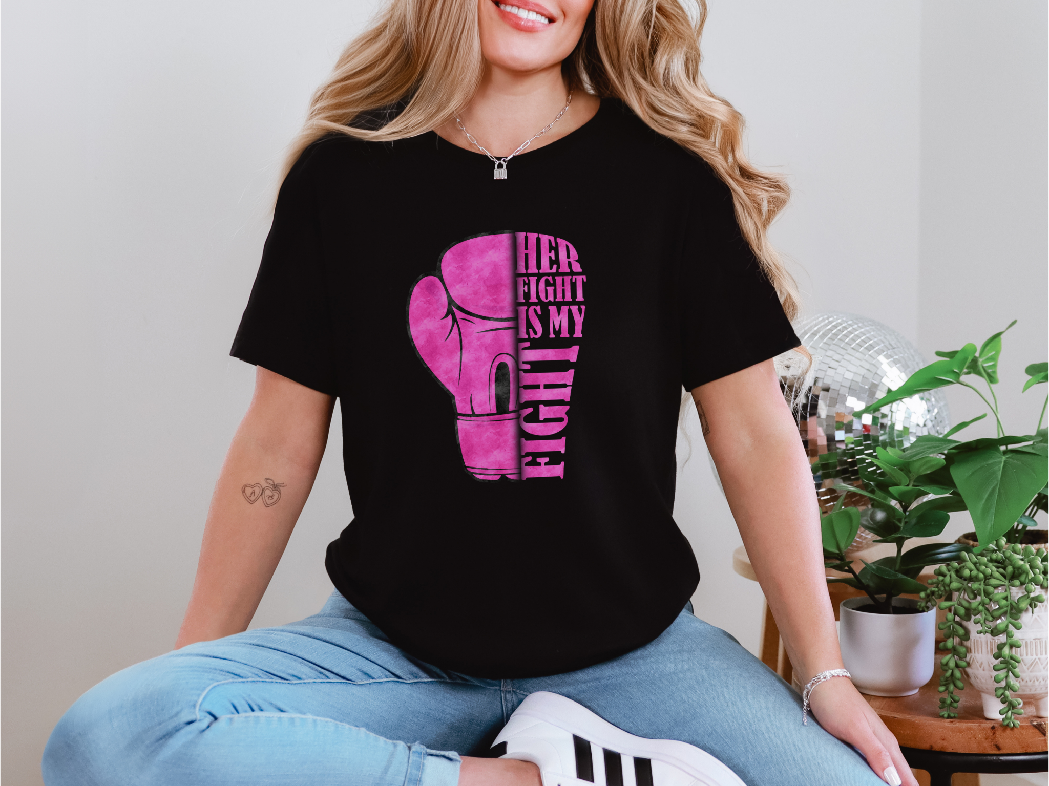 Empowering Fight Tee Unisex Jersey Short Sleeve Tee Cancer Awareness Shirt Inspirational Gift Womens Rights Tee Coco’s Tee Boutique