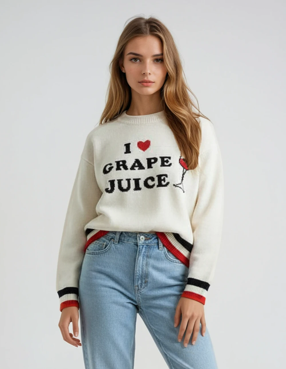 Grape Juice Sweater Miss Sparkling