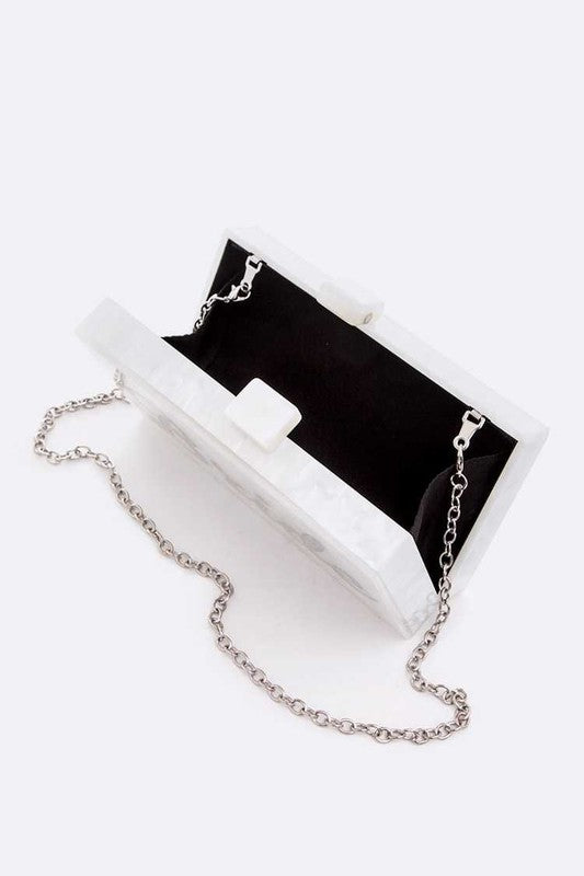 Glitter BRIDE Acrylic Box Clutch Coco’s Tee Boutique