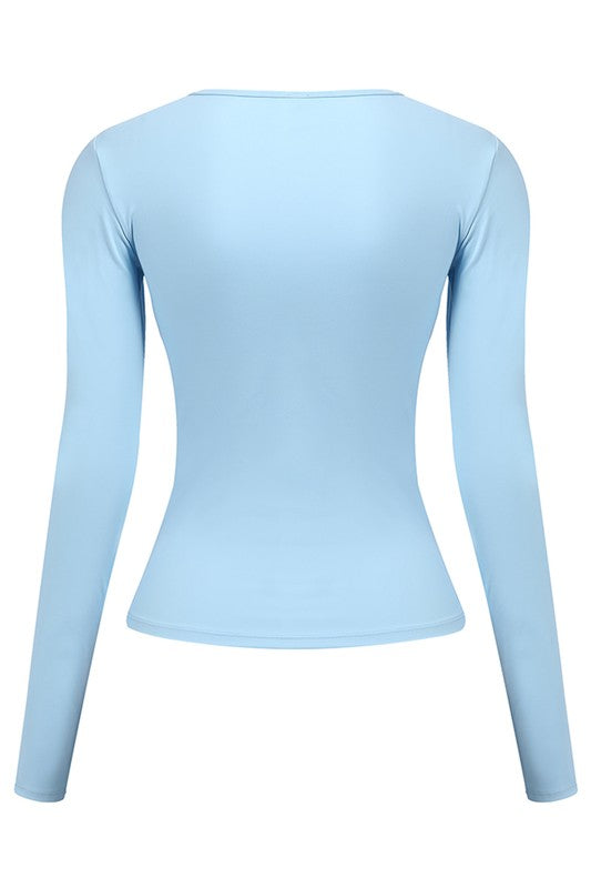 Versatile long sleeve tops for yoga and running