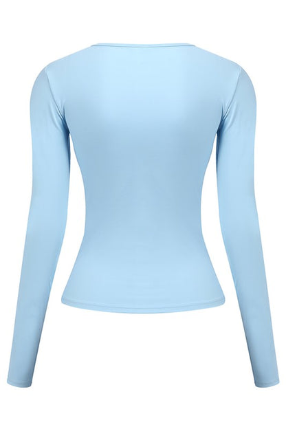 Versatile long sleeve tops for yoga and running