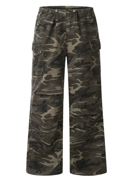 Men's Relaxed Fit Camouflage Cargo Pants Simply Love