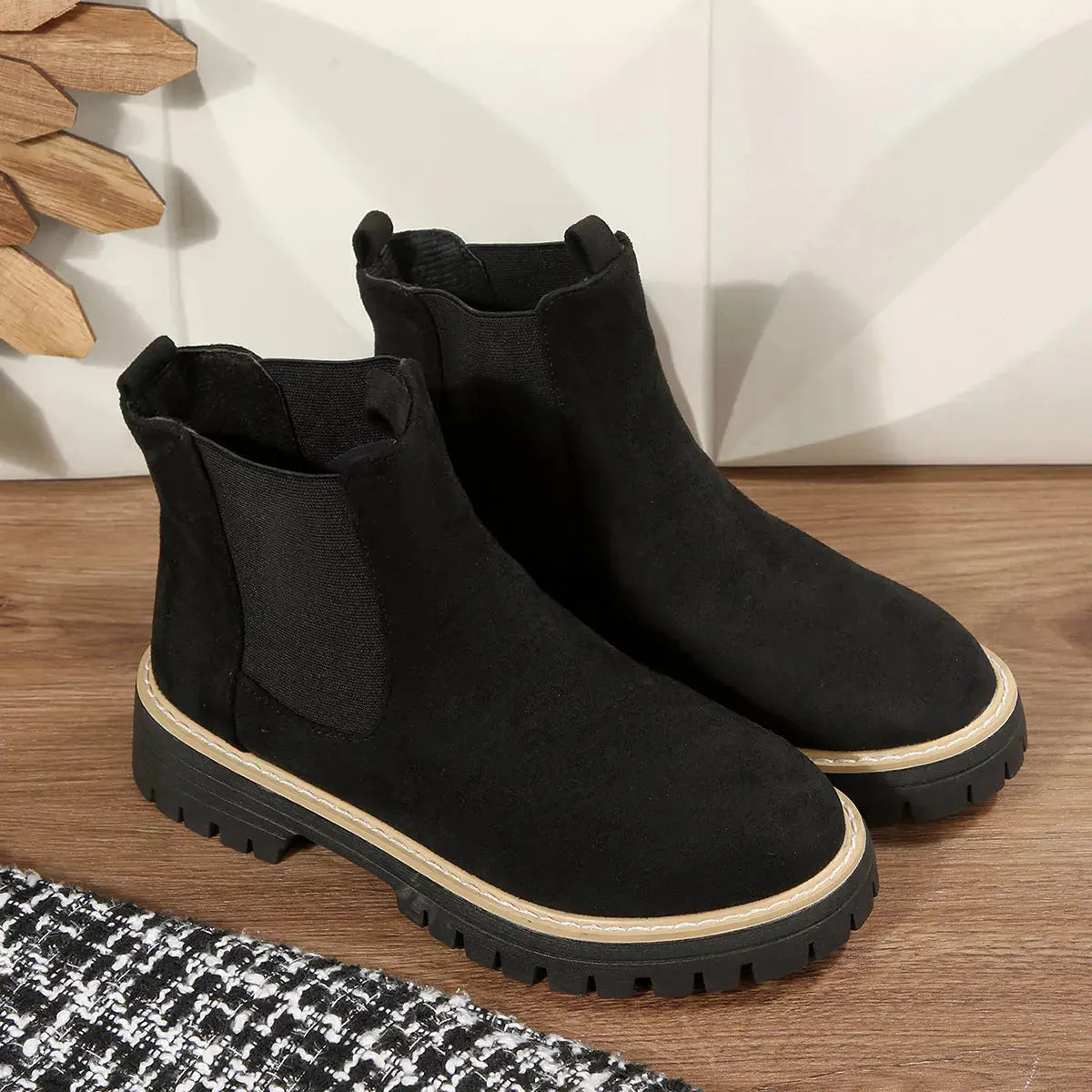 Round Toe Ankle Boots Simply Love