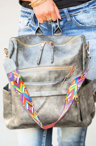 Convertible Guitar Strap Backpack Purse Handbag Coco’s Tee Boutique