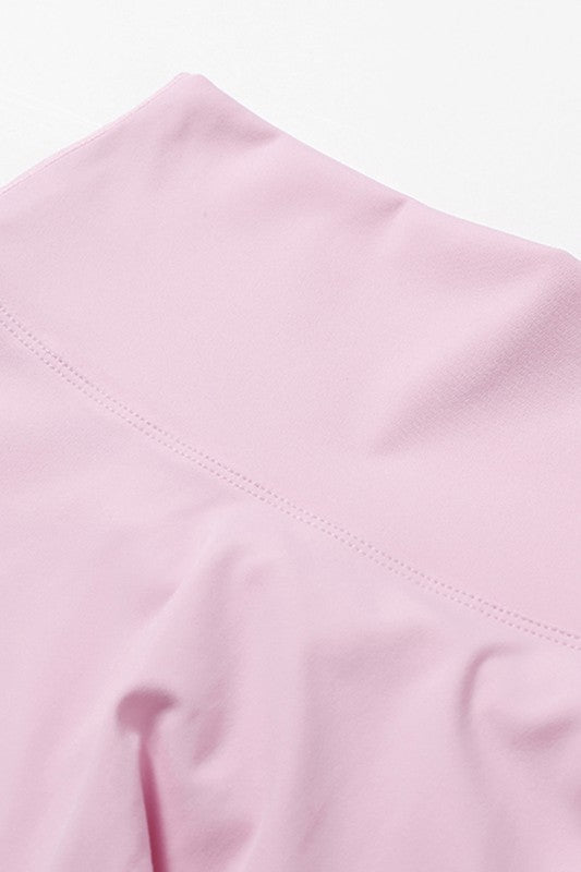 High Waisted Hip Lifting Athletic Leggings In Brown And Turquoise For Sculpted Curves And Comfort Coco’s Tee Boutique