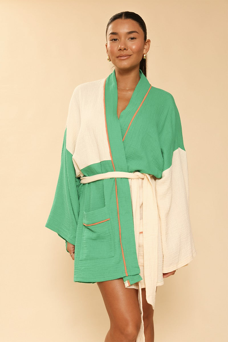 Two tone kimono Miss Sparkling