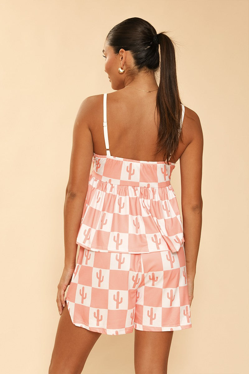 Tank top pajama set Miss Sparkling