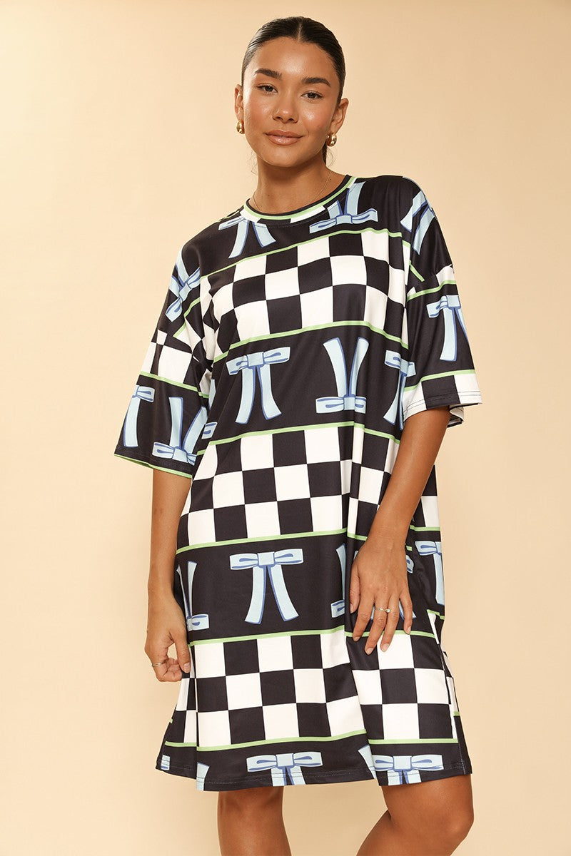 Night gown t-shirt dress Miss Sparkling