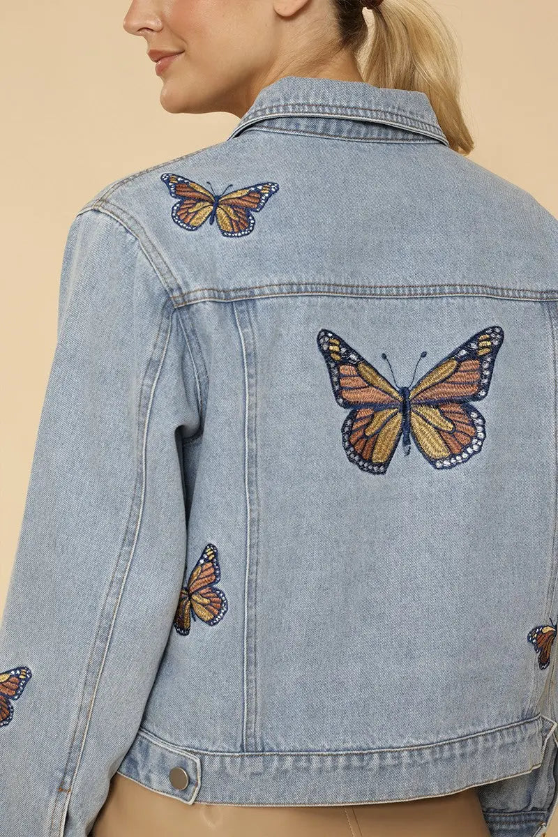 Monarch denim jacket Miss Sparkling