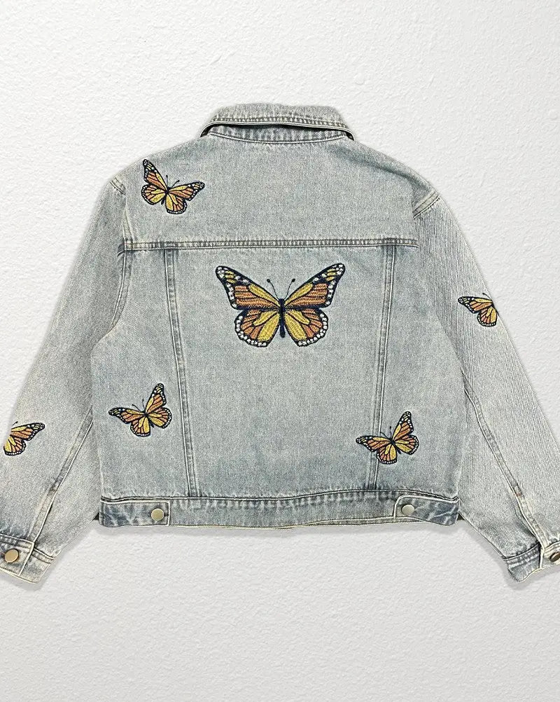 Monarch denim jacket Miss Sparkling