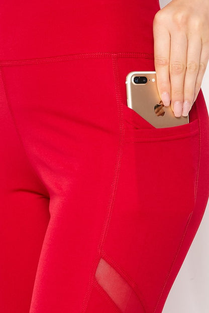 Tummy control leggings with pockets