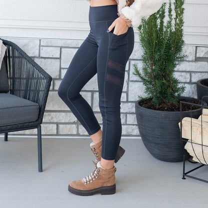 Tummy control leggings with pockets