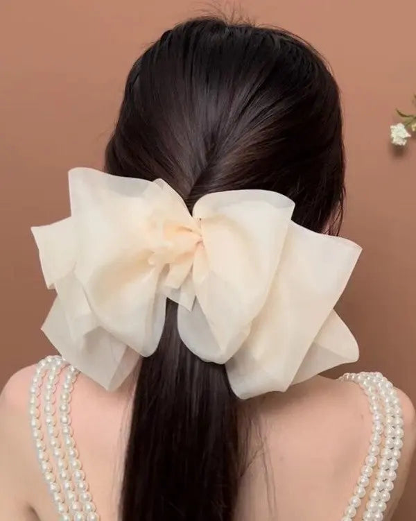 Big hair bow Miss Sparkling