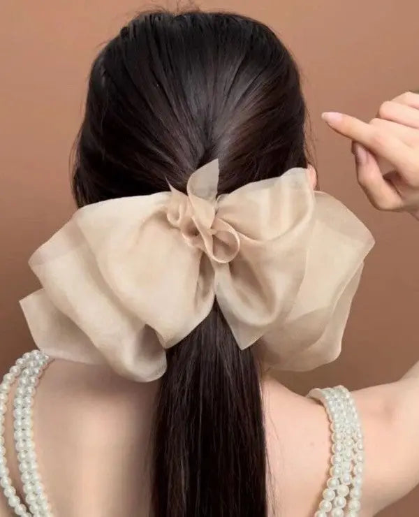 Big hair bow Miss Sparkling