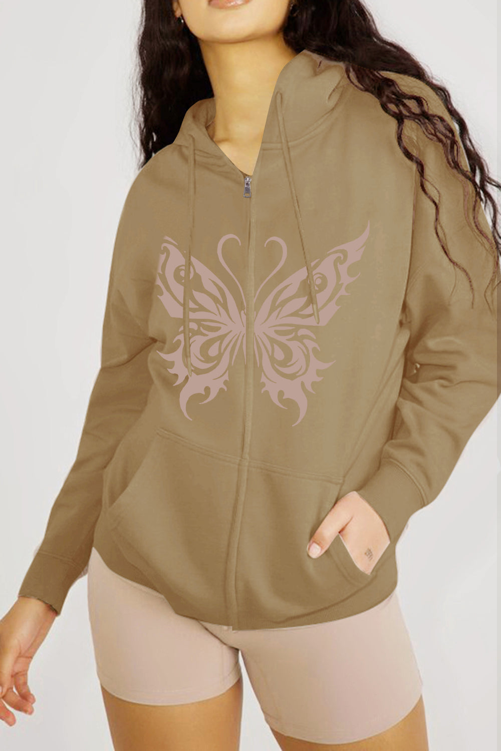 Simply Love Butterfly Hoodie