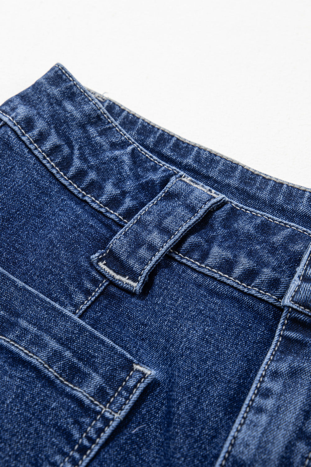 Sail blue high-waisted jeans