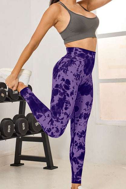 Tie-Dye High Waist Active Leggings.