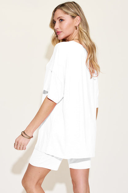 ShopBasicbae: Bamboo V-Neck Set