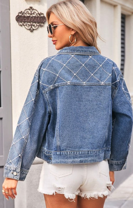 Denim jacket Miss Sparkling