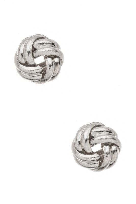 Love Knot Stud Earrings Coco’s Tee Boutique