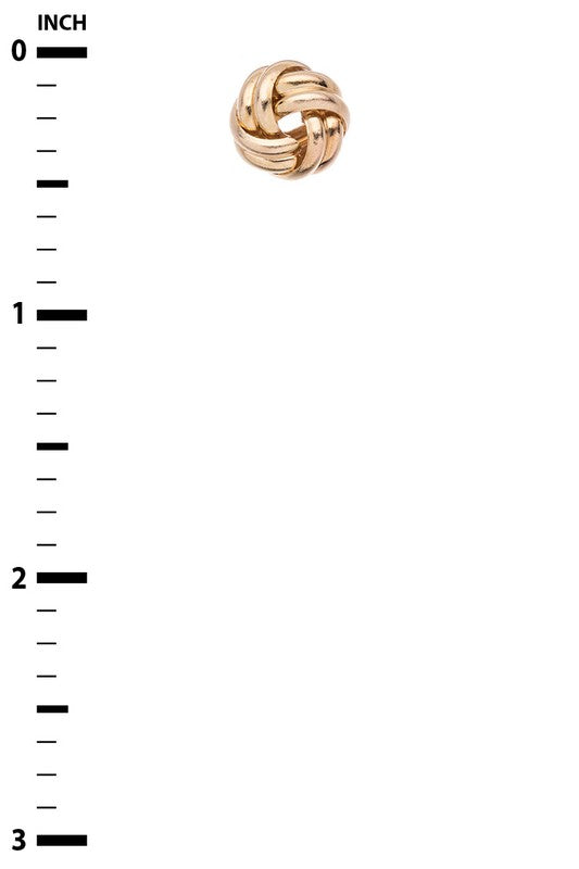 Love Knot Stud Earrings Coco’s Tee Boutique