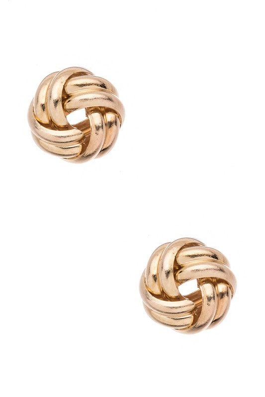 Love Knot Stud Earrings Coco’s Tee Boutique