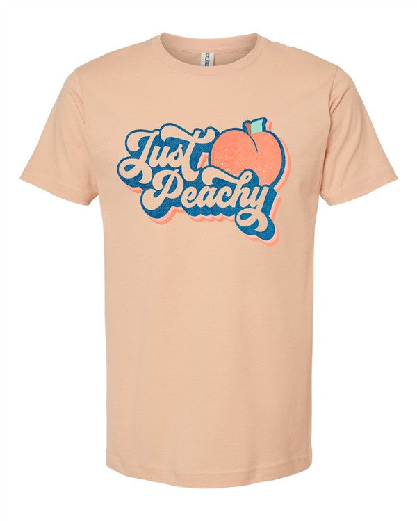 Just Peachy Softstyle Tee Coco’s Tee Boutique