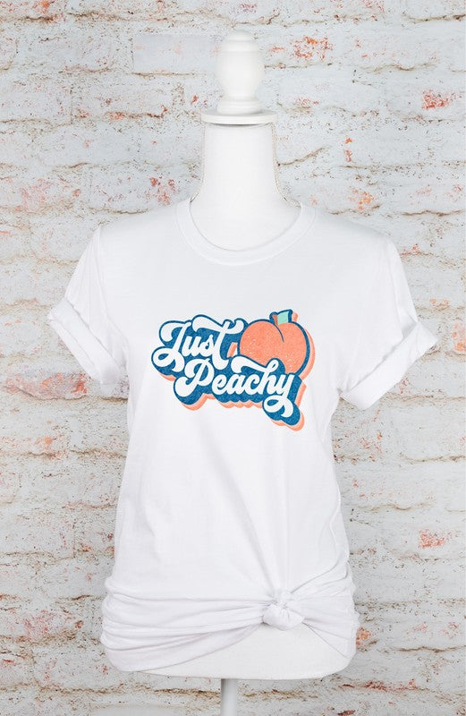 Just Peachy Softstyle Tee Coco’s Tee Boutique